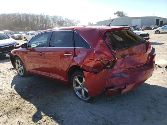 4T3BK11A99U008963 - 2009 TOYOTA VENZA RED photo 2