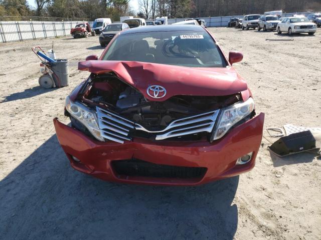 4T3BK11A99U008963 - 2009 TOYOTA VENZA RED photo 5