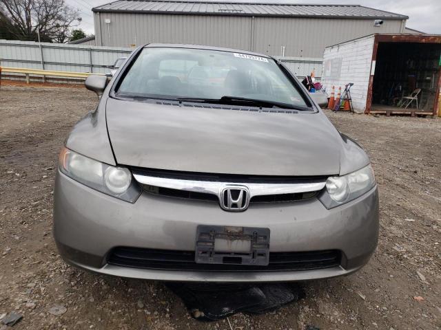 1HGFA16897L047659 - 2007 HONDA CIVIC EX GRAY photo 5