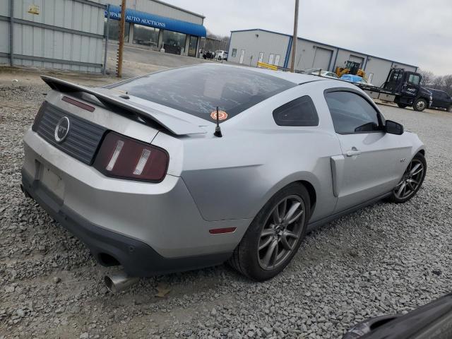 1ZVBP8CFXC5278380 - 2012 FORD MUSTANG GT SILVER photo 3