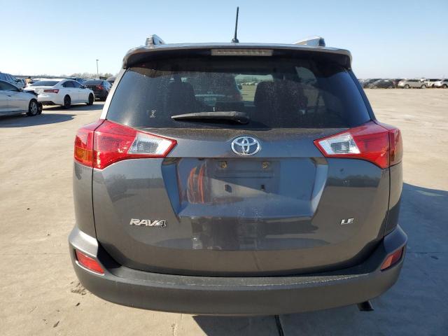 JTMZFREV1FD080618 - 2015 TOYOTA RAV4 LE GRAY photo 6