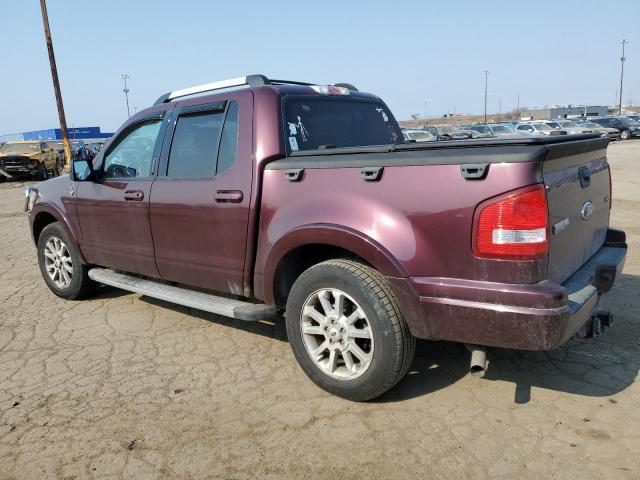 1FMEU53807UA02984 - 2007 FORD EXPLORER S LIMITED BURGUNDY photo 2