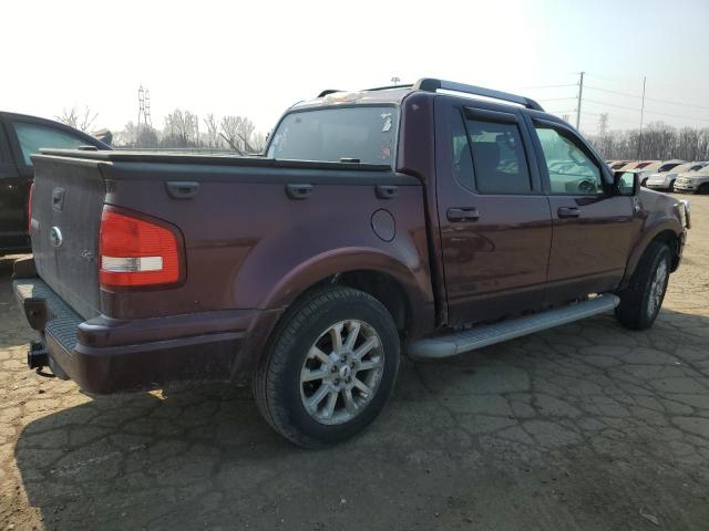 1FMEU53807UA02984 - 2007 FORD EXPLORER S LIMITED BURGUNDY photo 3