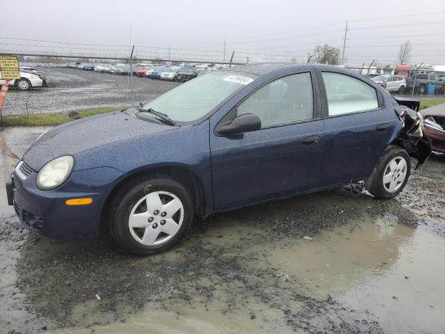 1B3ES26CX5D107748 - 2005 DODGE NEON BASE BLUE photo 1