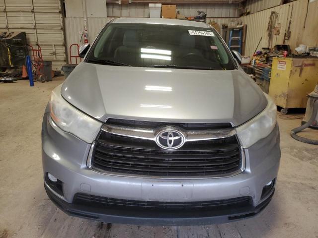 5TDZKRFH1ES022063 - 2014 TOYOTA HIGHLANDER LE SILVER photo 5