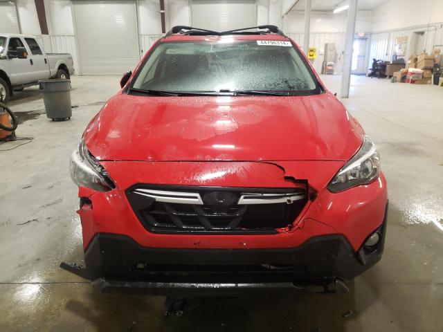 JF2GTAEC3M8323725 - 2021 SUBARU CROSSTREK PREMIUM RED photo 5