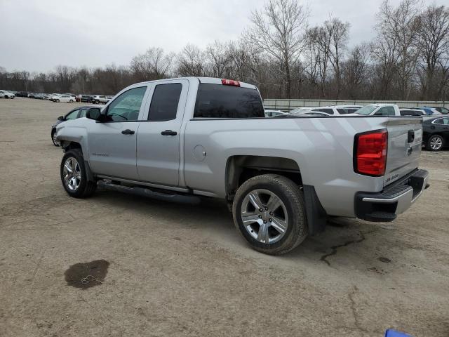 1GCVKPECXJZ245378 - 2018 CHEVROLET SILVERADO K1500 CUSTOM SILVER photo 2