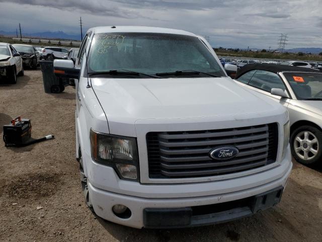 1FTFW1CT9BKE22795 - 2011 FORD F150 SUPERCREW WHITE photo 5