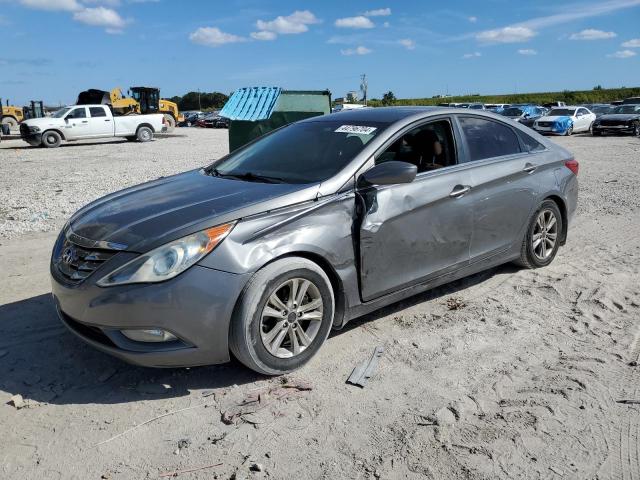 5NPEB4AC2DH520533 - 2013 HYUNDAI SONATA GLS GRAY photo 1