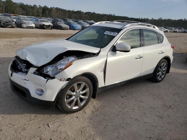 JN1BJ0HP2FM730665 - 2015 INFINITI QX50 WHITE photo 1