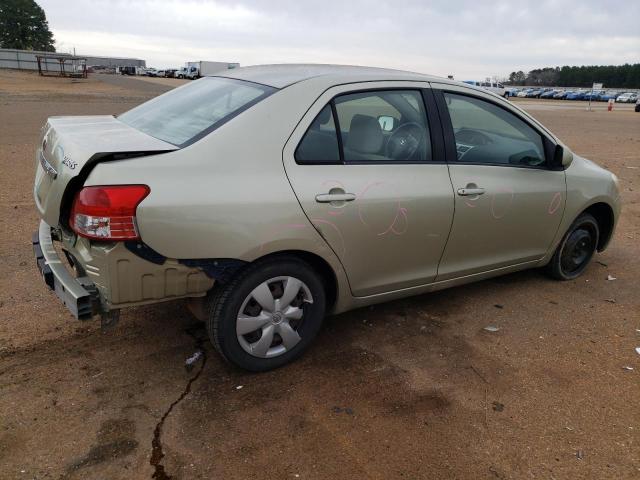 JTDBT923971038729 - 2007 TOYOTA YARIS GOLD photo 3