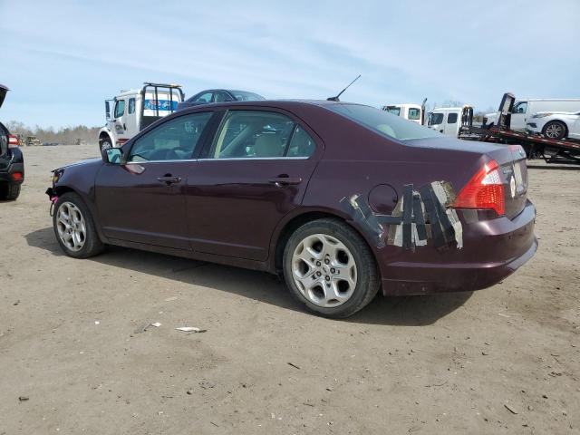 3FAHP0HA6BR238035 - 2011 FORD FUSION SE MAROON photo 2