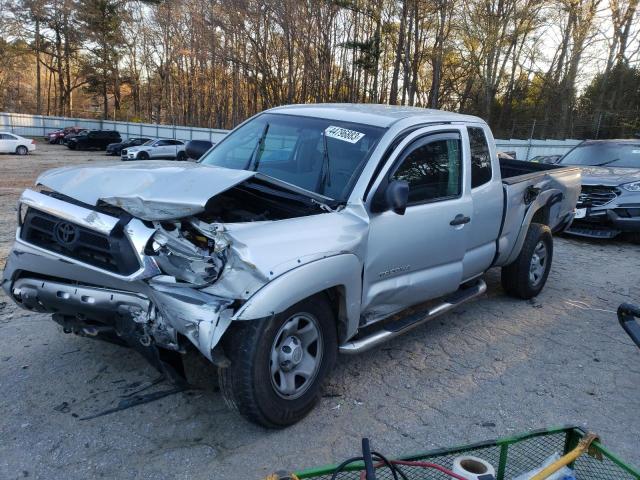 5TFTU4GN8DX048126 - 2013 TOYOTA TACOMA PRERUNNER ACCESS CAB SILVER photo 1