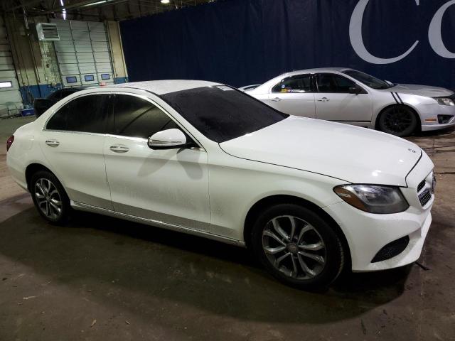 55SWF4KB5GU173909 - 2016 MERCEDES-BENZ C 300 4MATIC WHITE photo 4