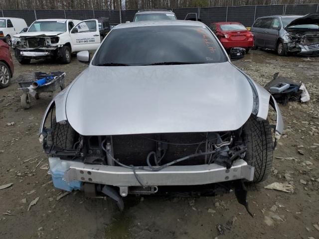 JNKCV66EX9M723086 - 2009 INFINITI G37 BASE SILVER photo 5