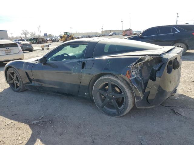 1G1YY26U575114728 - 2007 CHEVROLET CORVETTE BLACK photo 2