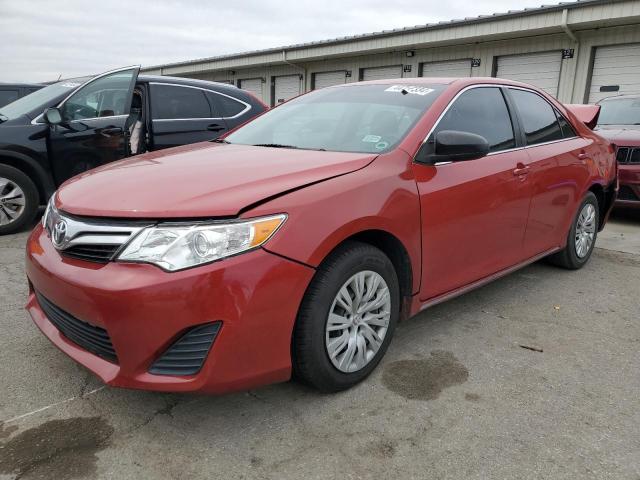 4T4BF1FK1ER392803 - 2014 TOYOTA CAMRY L RED photo 1