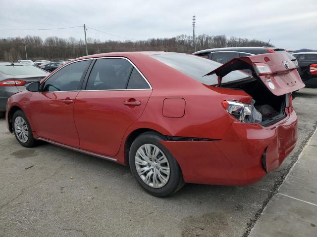 4T4BF1FK1ER392803 - 2014 TOYOTA CAMRY L RED photo 2