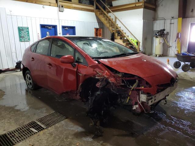 JTDKN3DU0D1625393 - 2013 TOYOTA PRIUS RED photo 4