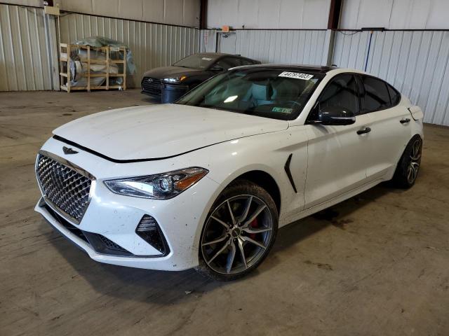 KMTG34LE9KU030325 - 2019 GENESIS G70 PRESTIGE WHITE photo 1