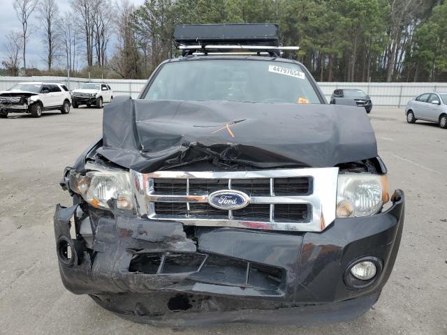 1FMCU0DG9BKC21589 - 2011 FORD ESCAPE XLT BLACK photo 5