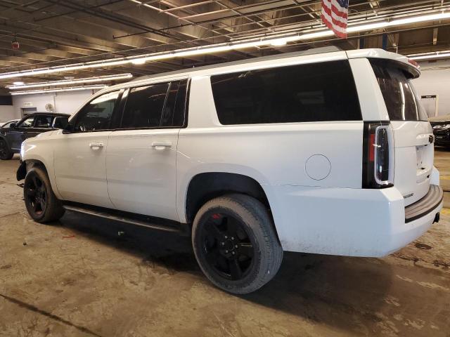 1GNSKJKC2FR261576 - 2015 CHEVROLET SUBURBAN K1500 LT WHITE photo 2