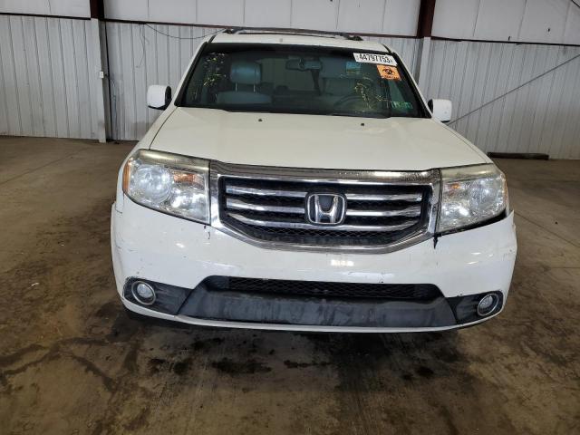 5FNYF4H58CB082333 - 2012 HONDA PILOT EXL WHITE photo 5