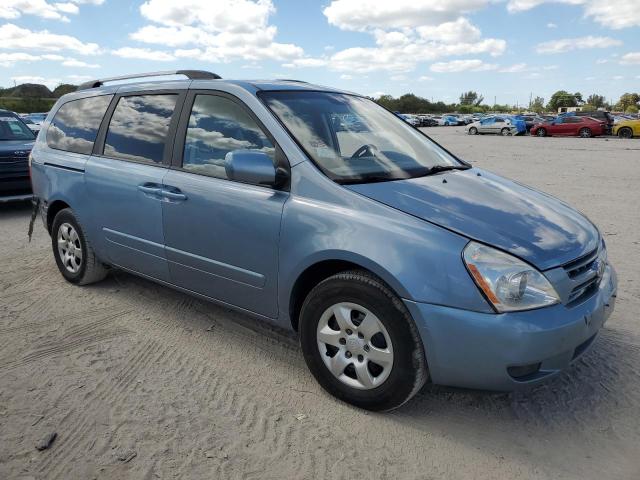 KNDMB233096312648 - 2009 KIA SEDONA EX BLUE photo 4