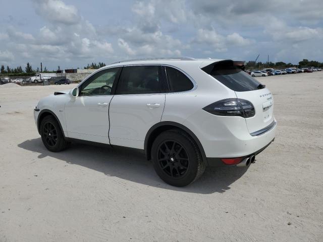 WP1AF2A25ELA36351 - 2014 PORSCHE CAYENNE WHITE photo 2