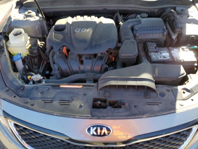 5XXGN4A77FG358271 - 2015 KIA OPTIMA EX GRAY photo 11