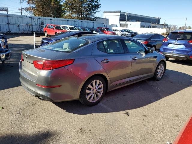 5XXGN4A77FG358271 - 2015 KIA OPTIMA EX GRAY photo 3