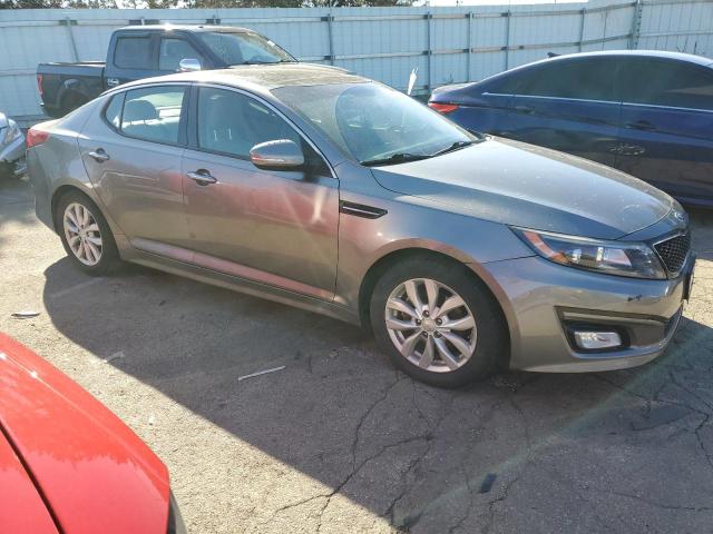 5XXGN4A77FG358271 - 2015 KIA OPTIMA EX GRAY photo 4