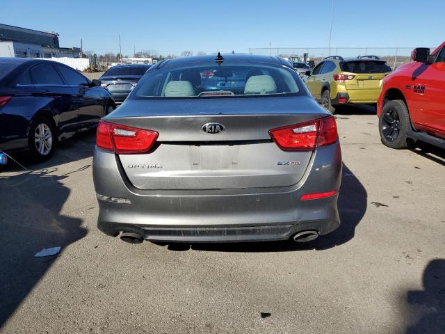 5XXGN4A77FG358271 - 2015 KIA OPTIMA EX GRAY photo 6