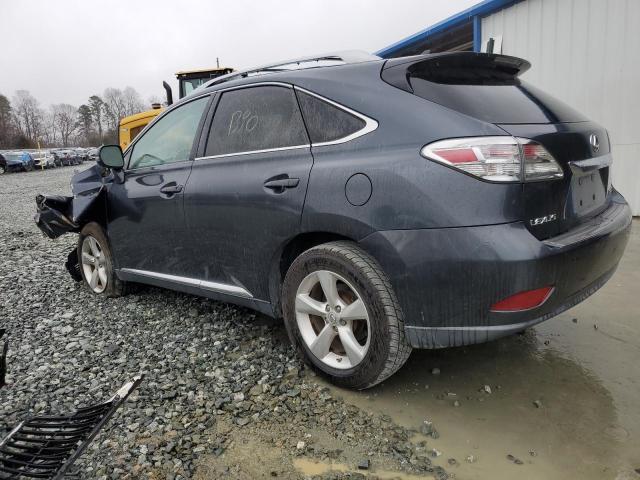 2T2BK1BA0AC045487 - 2010 LEXUS RX 350 BLACK photo 2