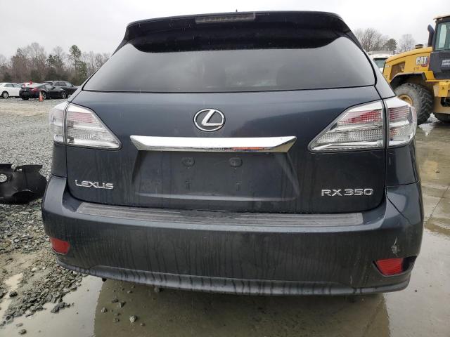 2T2BK1BA0AC045487 - 2010 LEXUS RX 350 BLACK photo 6