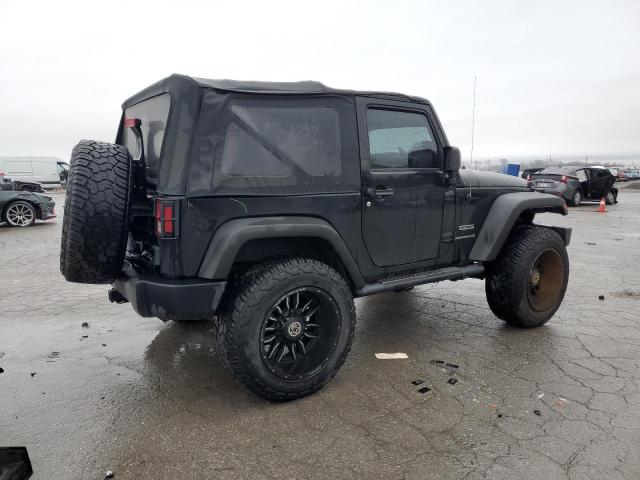 1C4AJWAG1FL542134 - 2015 JEEP WRANGLER SPORT BLACK photo 3