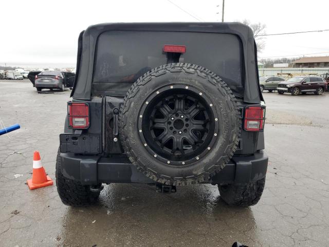 1C4AJWAG1FL542134 - 2015 JEEP WRANGLER SPORT BLACK photo 6