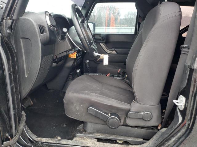 1C4AJWAG1FL542134 - 2015 JEEP WRANGLER SPORT BLACK photo 7