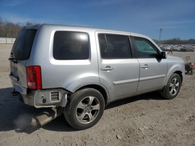 5FNYF4H57DB022237 - 2013 HONDA PILOT EXL SILVER photo 3