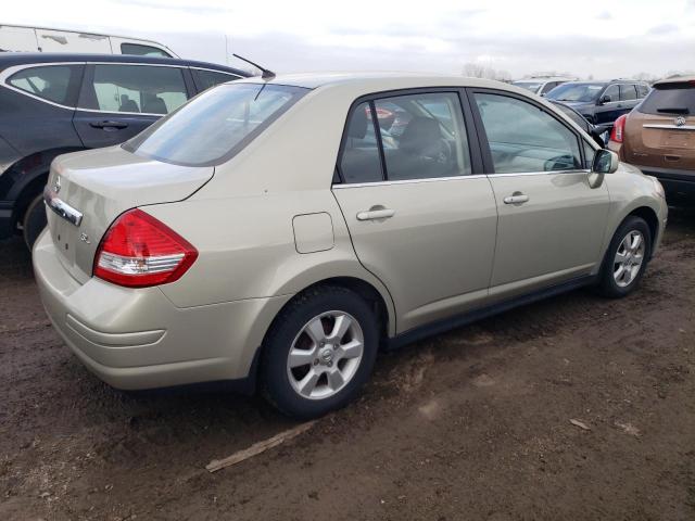 3N1BC11EX8L360197 - 2008 NISSAN VERSA S BEIGE photo 3