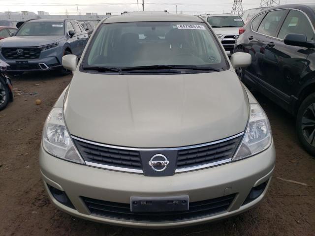 3N1BC11EX8L360197 - 2008 NISSAN VERSA S BEIGE photo 5