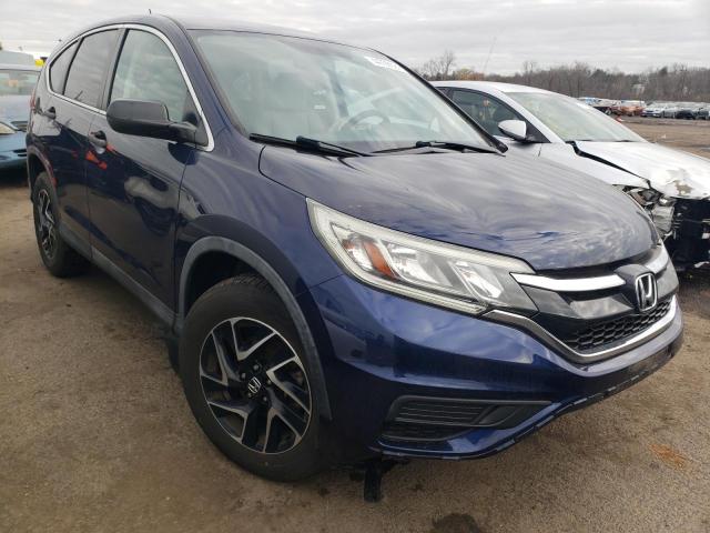 5J6RM4H46GL059244 - 2016 HONDA CR-V SE BLUE photo 4