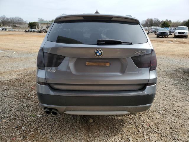 5UXWX9C52E0D15733 - 2014 BMW X3 XDRIVE28I GRAY photo 6