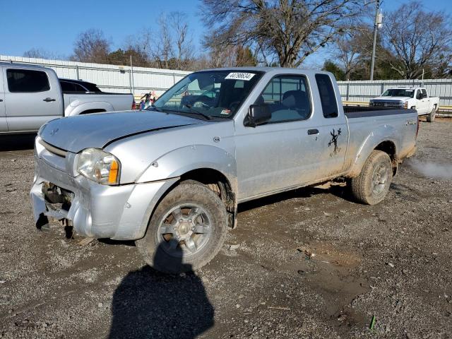 1N6ED26T54C420703 - 2004 NISSAN FRONTIER KING CAB XE V6 SILVER photo 1