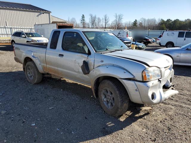 1N6ED26T54C420703 - 2004 NISSAN FRONTIER KING CAB XE V6 SILVER photo 4