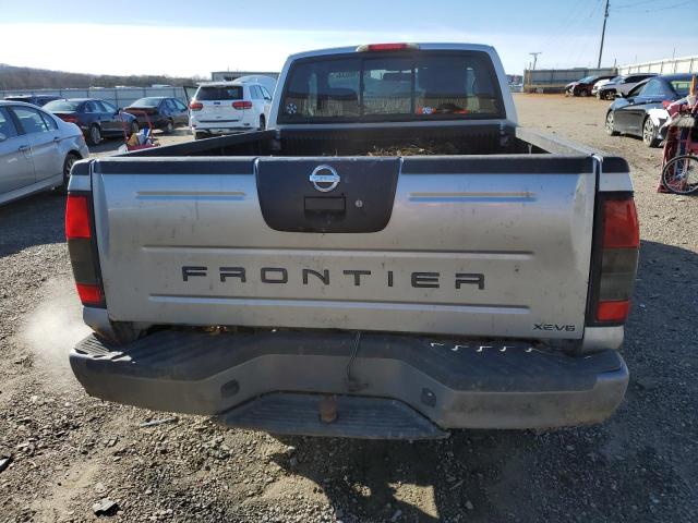 1N6ED26T54C420703 - 2004 NISSAN FRONTIER KING CAB XE V6 SILVER photo 6