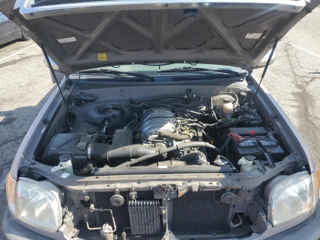 5TBRT3417YS097170 - 2000 TOYOTA TUNDRA ACCESS CAB ვერცხლისფერი ფოტო 11