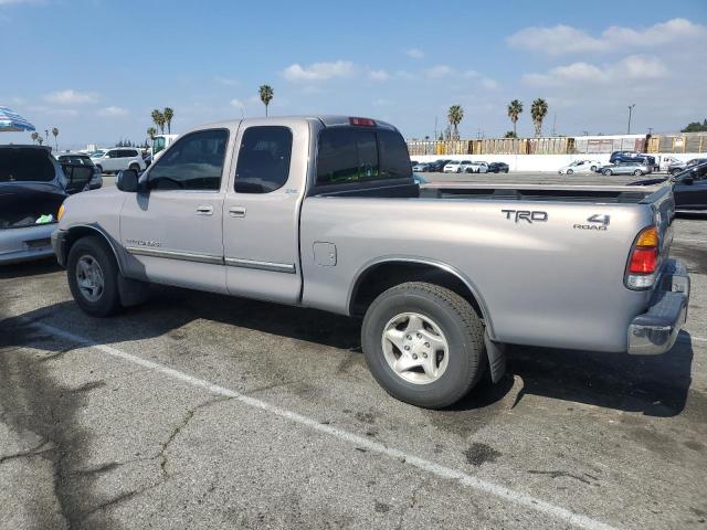 5TBRT3417YS097170 - 2000 TOYOTA TUNDRA ACCESS CAB ვერცხლისფერი ფოტო 2