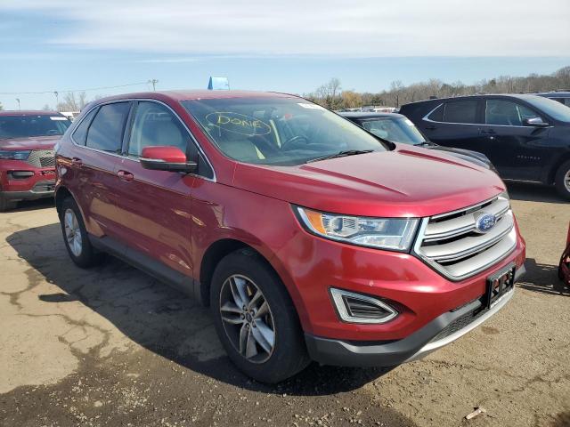 2FMPK4J81HBC05238 - 2017 FORD EDGE SEL RED photo 4