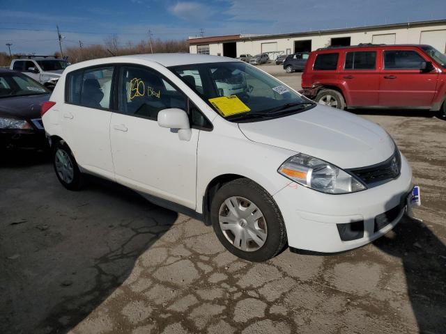 3N1BC1CP3CK227682 - 2012 NISSAN VERSA S WHITE photo 4